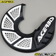 Ø280 mm front brake disc guard Acerbis X-Brake 2.0 black and white