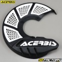 Protetor do disco do freio dianteiro Ã˜280mm Acerbis X-Brake 2.0 preto e branco