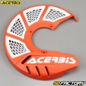 280mm vorderer Bremsscheibenschutz Acerbis X-Brake 2.0 orange und weiß