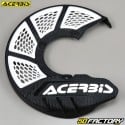 Protector de disco de freno delantero Ã˜245mm Acerbis X-Brake 2.0 en blanco y negro