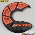 245mm front brake disc protector Acerbis X-Brake 2.0 black and orange