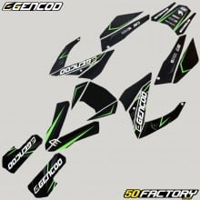 Kit grafiche adesivi Masai Ultimate  et  Hanway Furious Gencod Evo verde