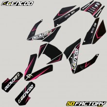 Deko-Kit Masai Ultimate und Hanway Furious Gencod Evo pink 