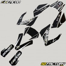 Kit déco Masai Ultimate et Hanway Furious Gencod Evo blanc