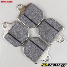 Plaquettes de frein semi-métal Honda CRM 125, 250, 450, 490... Braking Racing