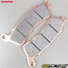 Pastilhas de freio dianteiro de metal sinterizado Honda SH 125, Suzuki Burgman 125 ... Braking Evo