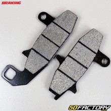 Plaquettes de frein avant organique Suzuki DR 650, 750 et 800 Braking