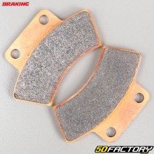 Plaquettes de frein métal fritté Polaris Big Boss 250, Xplorer 300, Sportsman 400... Braking Off-Road