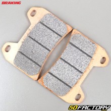 Plaquettes de frein métal fritté Aprilia RS 250, KTM SMC 625, Ducati Hypermotard 1100... Braking Evo