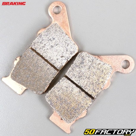 Sintered metal brake pads Yamaha WR 125, Fantic Caballero 500, Honda NX 650 ... Braking