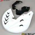 Front brake disc protector KTM EXC-F 350, Husqvarna FC 450 ... (before 2015) Polisport white