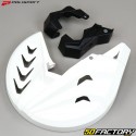 Protector de disco de freno delantero Yamaha YZ 125, YZF 250 y 450 Polisport color blanco