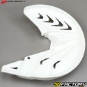 Front brake disc protector Yamaha YZ 125, YZF 250 and 450 Polisport white