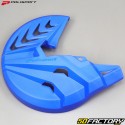 Front brake disc protector Yamaha YZ 125, YZF 250 and 450 Polisport blue