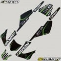 Kit déco Derbi Senda (2004 - 2010) Gencod Evo vert