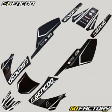 Kit decorativo Derbi Senda (2004 - 2010) Gencod Evo blanco