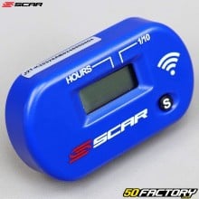 Wireless hour meter Scar blue