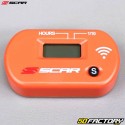 Compteur d'heure sans fil Scar orange