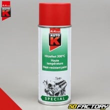 Tinta de alta temperatura XNUMX ° C Auto-K vermelho