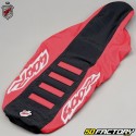 Capa de assento Honda XR 400R (1996 - 2004) JN Seats preto e vermelho