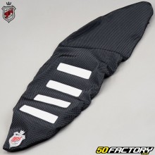 Capa de selim Husqvarna TC XNUMX (desde XNUMX) JN Seats  preto e branco