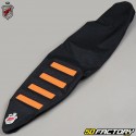 Seat cover KTM SX Xnumx, xnumx, sx -f xnumx (xnumx - xnumx), exc (xnumx - xnumx) JN Seats black and orange