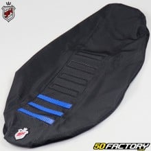 Housse de selle Yamaha YFM Raptor 700 JN Seats noire et bleue