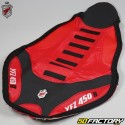 Forro de asiento Yamaha YFZ450R JN Seats rojo y negro