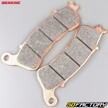 Pastilhas de freio dianteiro de metal sinterizado Honda SH 125, Suzuki Burgman 125 ... Braking