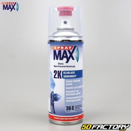 Barniz satinado de calidad profesional con endurecedor Spray Max 2ml