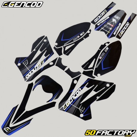 Dekor kit Sherco SE, SM (2006 - 2012) Gencod Evo blau