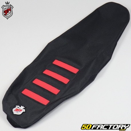 Seat cover Honda CRF 250 R (2018 - 2021), 450 R (2017 - 2020) JN Seats black and red