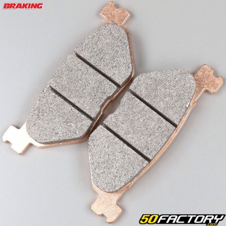 Sintered metal brake pads Sym Traveling 250, Yamaha Tmax 500, 530 and 560 Braking