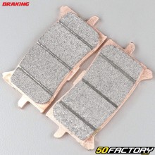 Sintered metal brake pads Honda CB 125 R, CBR 650, Africa Twin 1100 ... Braking