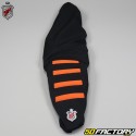 Seat cover KTM SX Xnumx, xnumx, sx -f xnumx (xnumx - xnumx), exc (xnumx - xnumx) JN Seats black and orange V1