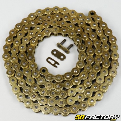 Reinforced 420 chain 124 gold links