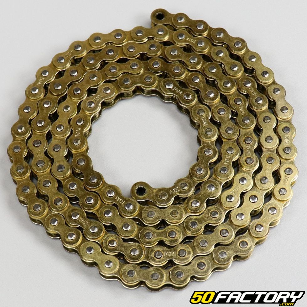 Chaine 420 Renf AFAM 126 maillons Gold - Zubikes