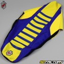 Forro de asiento Suzuki RM-Z 250 (2004 - 2006) y 450 (2005 - 2007) JN Seats amarillo y azul