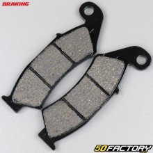 Pastilhas de freio orgânicas Honda TRX, XLR 250 ... Braking
