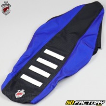 Capa de banco Yamaha  YZF XNUMX, XNUMX, XNUMX (XNUMX - XNUMX) JN Seats  preto, azul e branco