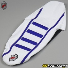 Capa de banco Yamaha  YZ XNUMX (desde XNUMX) JN Seats  Branco e azul