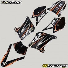 Kit decorativo Peugeot XP6 (de 2004) Gencod Laranja evo