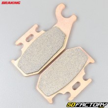 Sintered metal front left brake pads Suzuki LTA Kingquad 450, 700, 750... Braking Off-Road