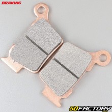 Pastilhas de freio de metal sinterizado Husqvarna TE 125, KTM SX 200, Rieju MRX 450 ... Braking Racing Fora da estrada