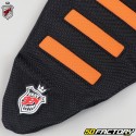 Seat cover KTM SX Xnumx, xnumx, sx -f xnumx (xnumx - xnumx), exc (xnumx - xnumx) JN Seats black and orange