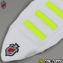 Funda de asiento Husqvarna FC, TC (desde 2019), TE (de 2020) 350 y 450 JN Seats negro, blanco y amarillo neon