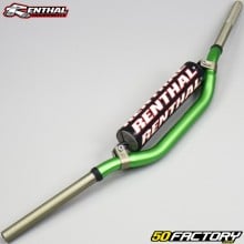 Guidon Ø28 mm Renthal Twinwall 996 Villopoto/Stewart vert avec mousse