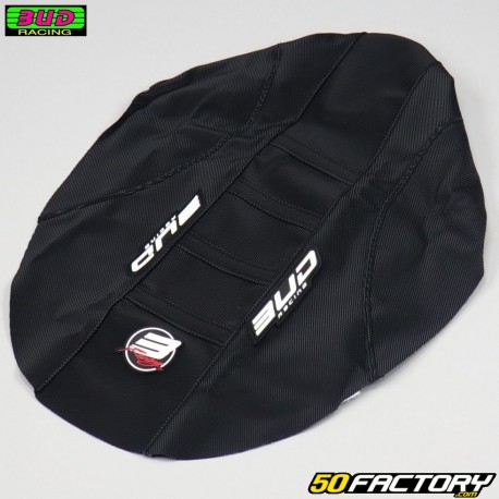 Capa de assento Kawasaki KX 65 (desde 2000) Bud Racing Preta