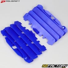 Grilles de radiateurs Yamaha YZF 250 et 450 (2007 - 2009) Polisport bleues