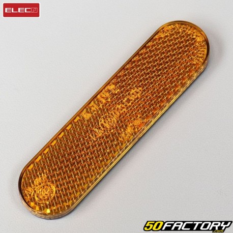 Retro-riflettore arrotondato arancione per attaccare